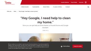 
                            3. “Hey Google, I need help to clean my home.” - Orkla.com