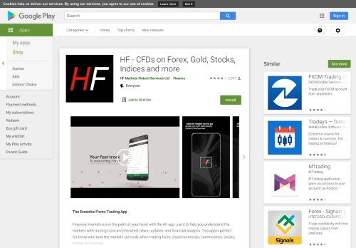 
                            11. HF - CFDs on Forex, Gold, Stocks, Indices, Cryptos - Apps on ...