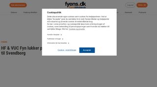 
                            10. HF & VUC Fyn lukker på Langeland: Kursister overflyttes til Svendborg ...