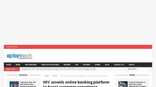 
                            12. HFC unveils online banking platform to boost customer experience ...