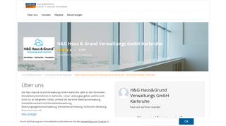 
                            8. H&G Haus & Grund Verwaltungs GmbH Karlsruhe - Immobilienmakler ...