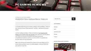 
                            10. HG8245H Fibre Optique Maroc Telecom - PC Gaming ...