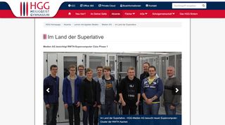 
                            7. HGG Homepage | Im Land der Superlative