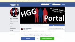 
                            9. HGG Schulportal App - 8 Fotos - Software - - Facebook