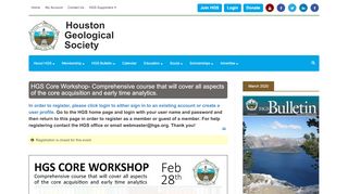 
                            11. HGS Core Workshop- Acquiring High Whole Quality Core | Houston ...