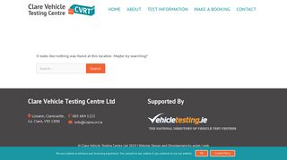 
                            10. HGV Test, LGV Test, book online now in Clare Vehicle Testing Centre