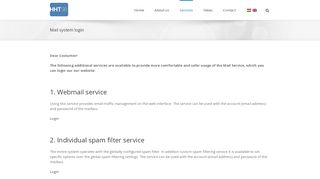 
                            5. HHT'98 Kft – Mail system login