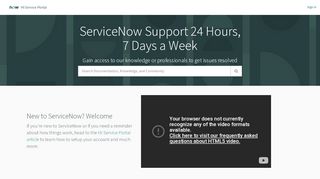 
                            4. HI Service Portal - ServiceNow