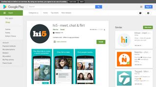 
                            11. hi5 - Conversa e Namorar – Aplicações no Google Play