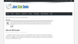 
                            9. Hibernate JNDI Example | Examples Java Code Geeks - 2019