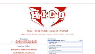 
                            12. Hico Independent School District