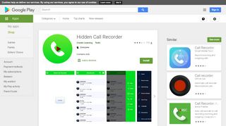 
                            8. Hidden Call Recorder - Apps on Google Play