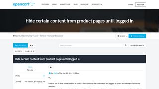 
                            11. Hide certain content from product pages until logged in - OpenCart ...