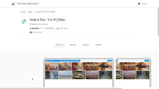 
                            8. Hide It Pro - For PC/Mac - Google Chrome