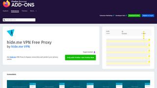 
                            7. hide.me VPN Free Proxy – Get this Extension for ? Firefox (en-US)