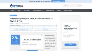 
                            11. HideMyAss (HMA) Pro VPN 2019 for Windows — Review & Test