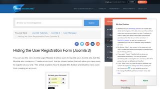 
                            13. Hiding the User Registration Form (Joomla 3) - CloudAccess