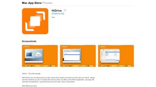 
                            6. HiDrive on the Mac App Store - iTunes - Apple