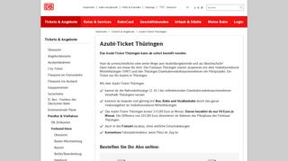 
                            7. Hier das Azubi-Ticket Thüringen für die Bahn bestellen - Deutsche Bahn