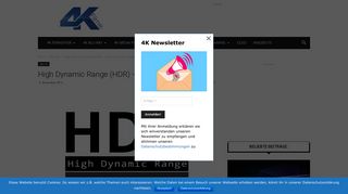 
                            10. High Dynamic Range (HDR) - Das musst du wissen! - 4K Filme