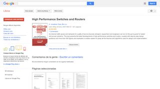 
                            7. High Performance Switches and Routers - Resultado de Google Books