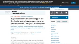 
                            10. High-resolution ultramicroscopy of the developing and adult nervous ...