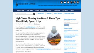 
                            9. High Sierra Slowing You Down? These Tips Should Help Speed It Up ...