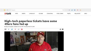 
                            10. High-tech paperless tickets have some 49ers fans fed up - SFGate