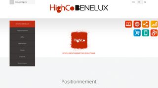 
                            5. HighCo BENELUX - Groupe HighCo