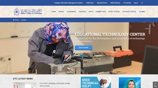 
                            8. Higher College of Technology - Educational Technology ...