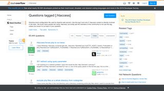 
                            12. Highest Voted '.htaccess' Questions - Page 365 - Stack Overflow