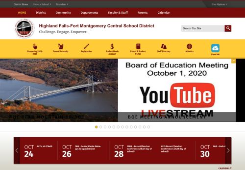 
                            13. Highland Falls-Fort Mongomery Central School District / Homepage