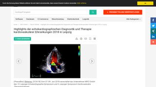 
                            4. Highlights der echokardiographischen Diagnostik und Therapie ...