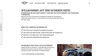 
                            5. Highlights : Kfz Schutzbrief - MINI Credit Cards