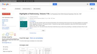 
                            10. Highlights of Astronomy, Volume 11A: As Presented at the XXIIIrd ...
