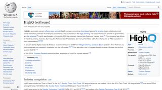 
                            9. HighQ (software) - Wikipedia