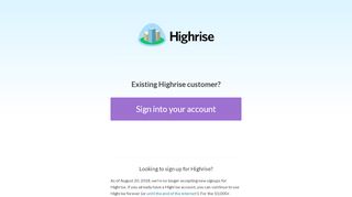 
                            1. Highrise: Simple CRM Software