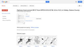 
                            11. Highway Improvement SR 37 from KPR12.9/16.9 (P.M. 8.0 ...