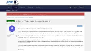 
                            10. Hik-Connect Visitor Mode - How can I disable it? | IP CCTV Forum ...