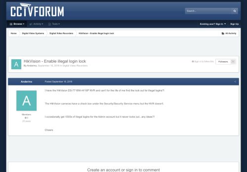 
                            9. HikVision - Enable illegal login lock - Digital Video Recorders ...