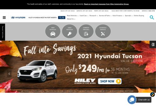 
                            8. Hiley Hyundai of Fort Worth, New & Used Hyundai Dealership in ...