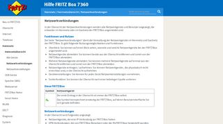 
                            5. Hilfe FRITZ Box 7360 - Netzwerkverbindungen - AVM