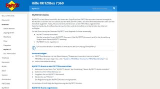 
                            1. Hilfe FRITZ!Box 7360 - MyFRITZ!-Konto - AVM