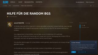 
                            3. Hilfe für die random BGs - Schlachtfelder - World of Warcraft ...