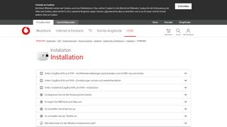 
                            12. Hilfe | Installation - Installation - EasyBox 904 LTE (Windows 7)