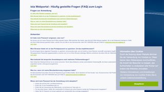 
                            5. Hilfe - ista Webportal