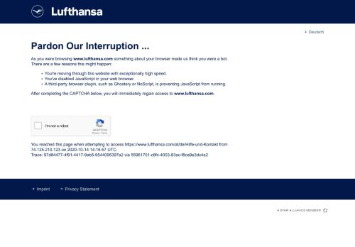 
                            12. Hilfe & Kontakt - Lufthansa