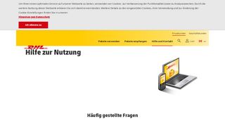 
                            6. Hilfe Kundenkonto - Nutzung | DHL Privatkundenservice