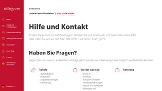 
                            11. Hilfe und Kontakt | Kundendienst | Fjord Line