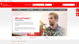 
                            7. Hilfe und Support - Sparkasse Münsterland Ost